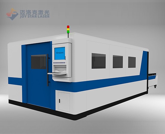 Giá đại lý của máy cắt laser sợi quang CNC công suất lớn hoàn toàn bao quanh